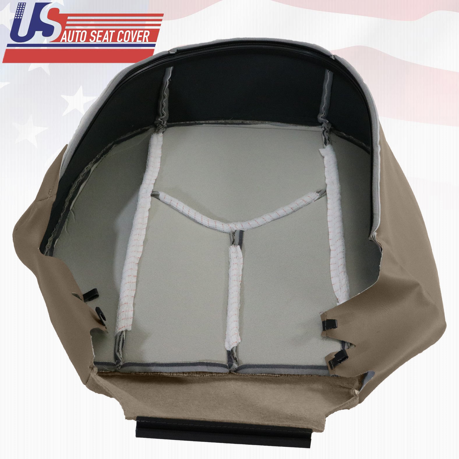 2003 - 2007 Chevy Silverado Work Truck Driver Side Bottom Cloth Seat Cover Tan