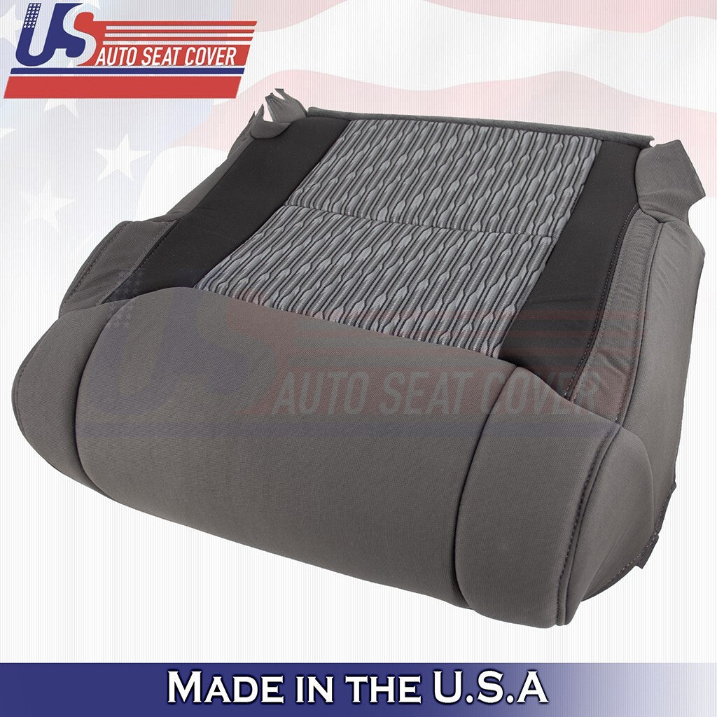 2014 2015 2016 2017 For Toyota Tundra Passenger Bottom Cloth Cover 2-Tone Gray