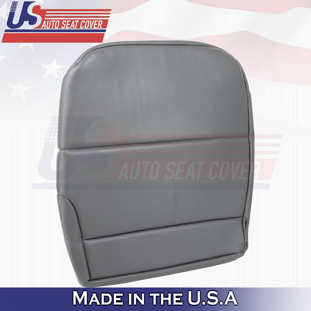 2001 2002 2003 Fits ISUZU NPR Driver Bottom Synthetic Leather Cover Dk Gray