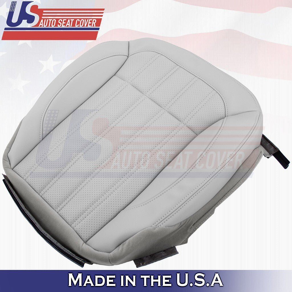 2016 2017 For Mercedes Benz GLE350 Driver & Passenger Bottom Leather Cover Gray