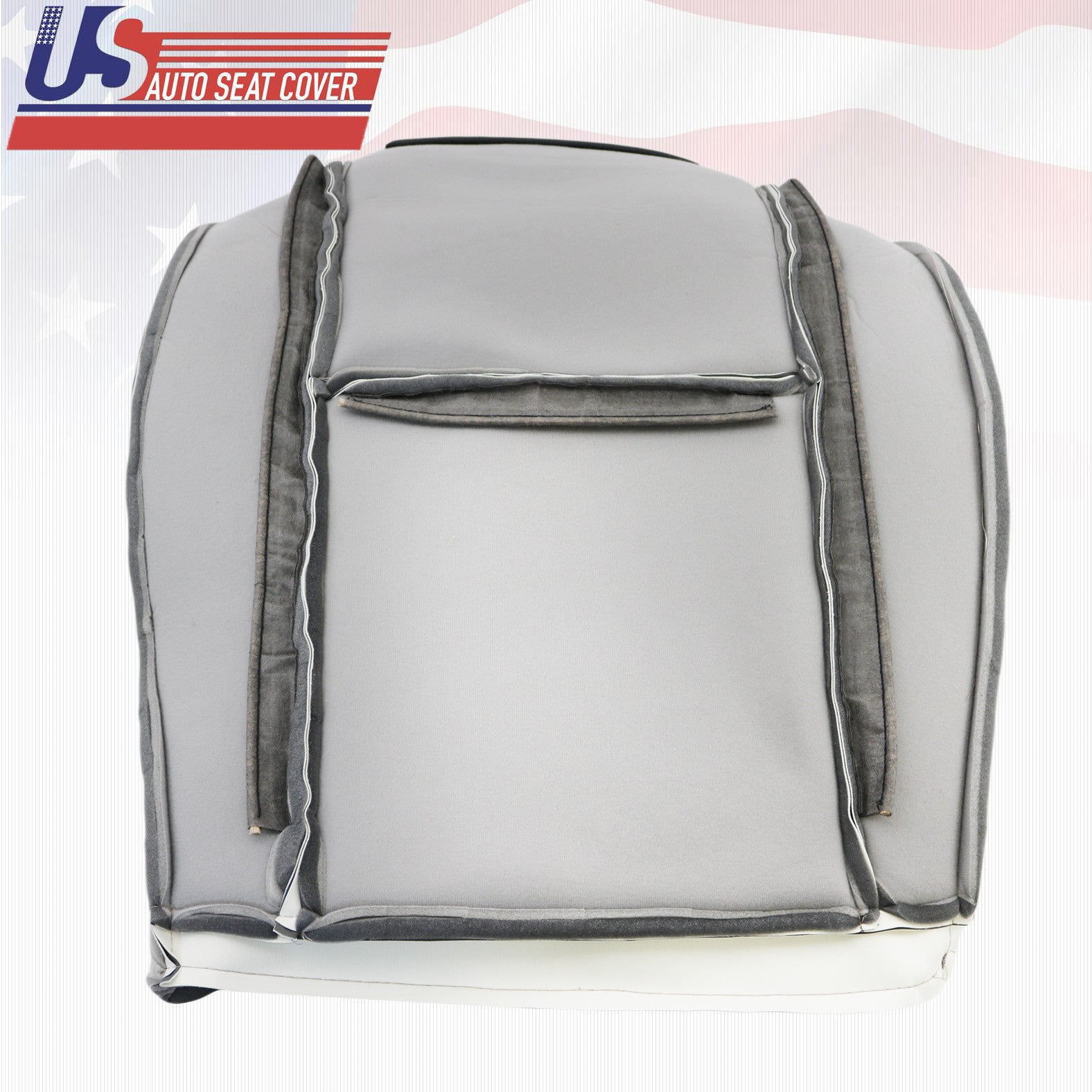 2009 To 2014 Ford E150 E250 Driver Side Bottom Vinyl Seat Cover Gray