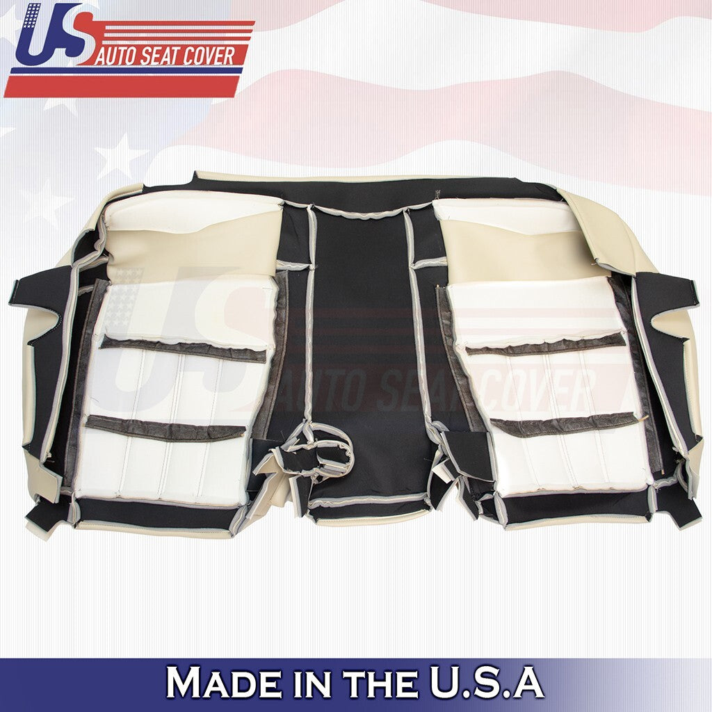 2016 2017 2018 Fit Lexus ES300H Rear Bottom Bench leatherette Perf SeatCover Tan