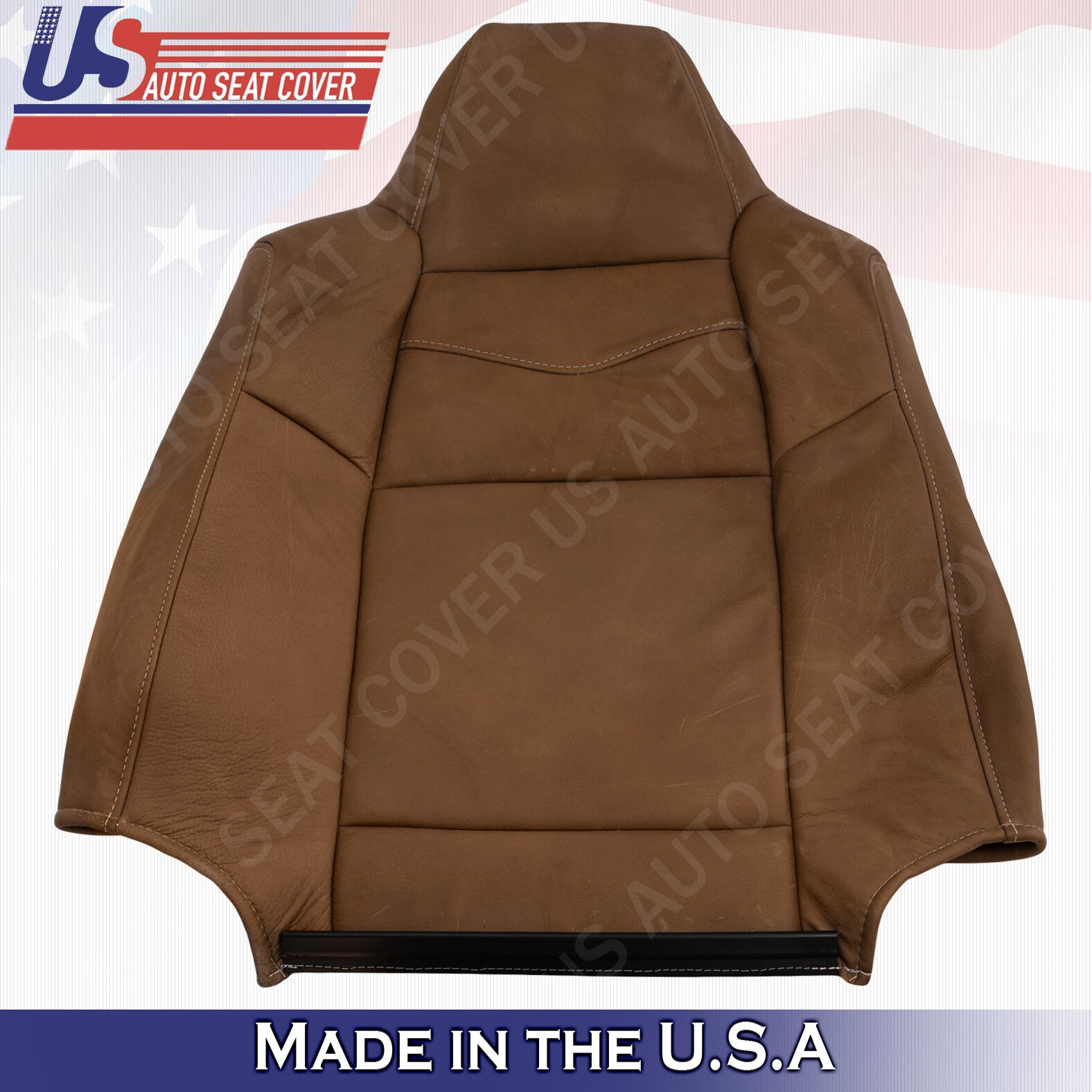 Front Leather Seat Cover 2003 2004 2005 2006 2007 Ford F250 F350 450 KING RANCH