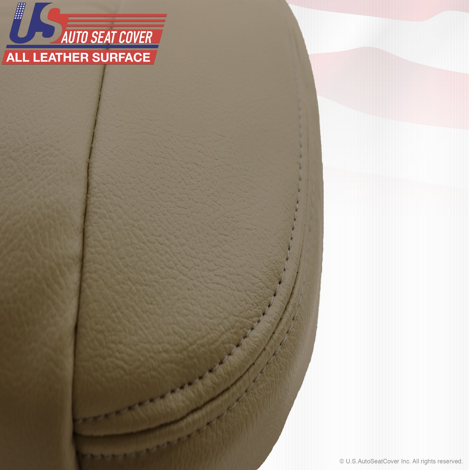 Front Driver Bottom Replacement Seat-Cover Leather Gray For 2006 Toyota Tundra