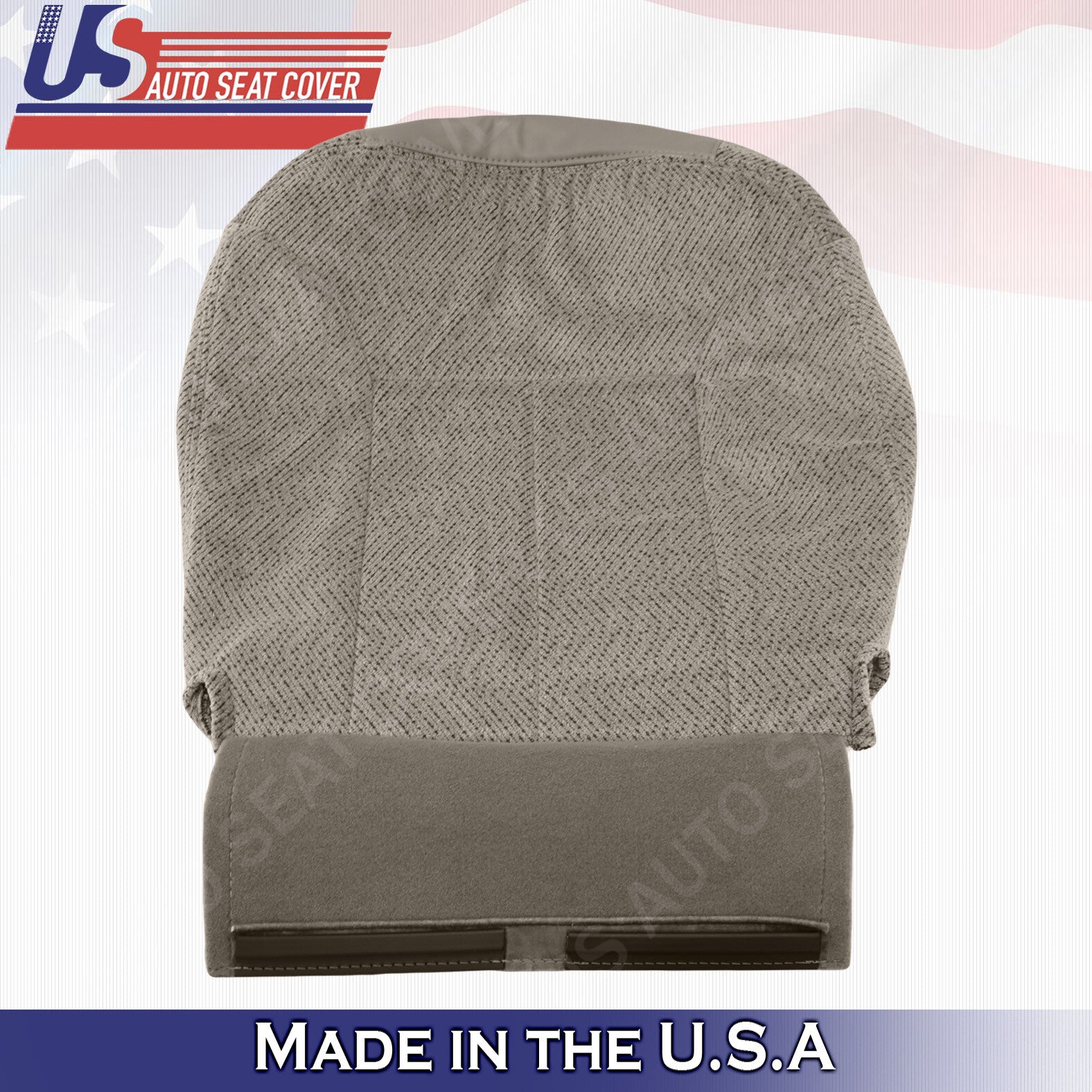 1995 to 1999 For Chevy Tahoe & Suburban Passenger Bottom Cloth Seat Cover in Tan