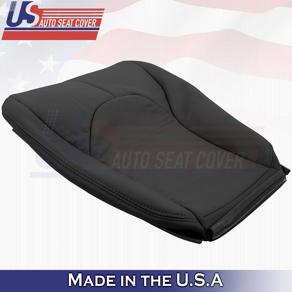 Passenger Bottom Leather Cover Black Fits 1999 to 2002 Mercedes Benz SL500 SL600