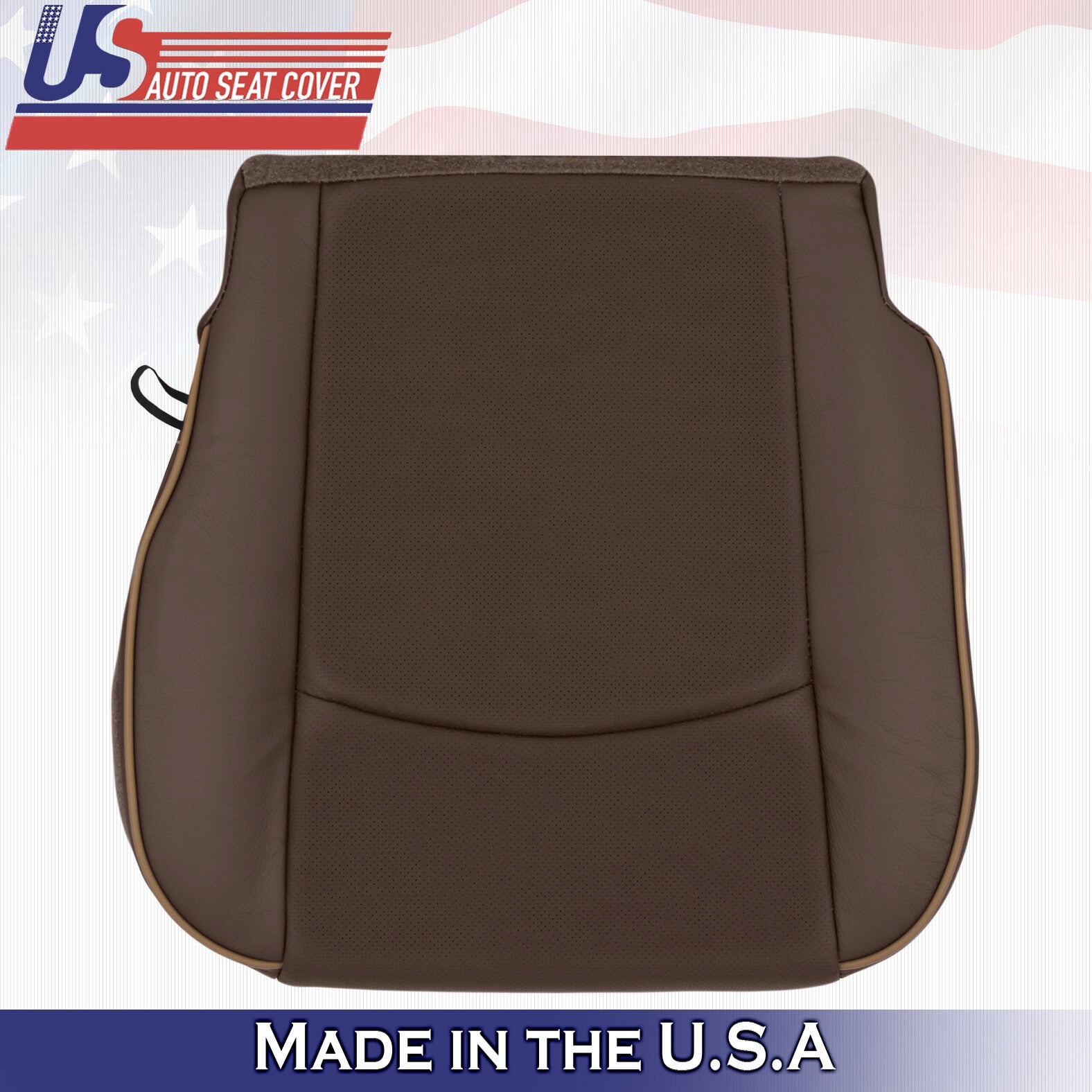 2012 2013 2014 For Dodge Ram Laramie Limited Driver Bottom Leather Cover Brown