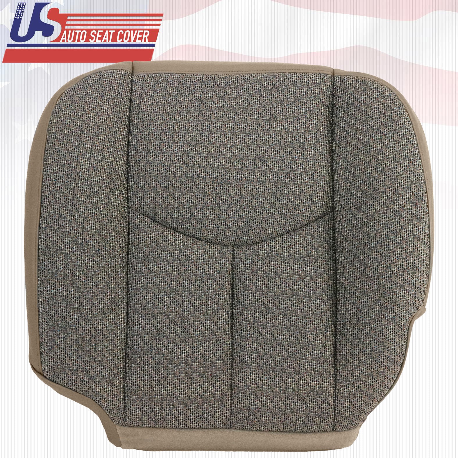 2003 2004 GMC Sierra 1500 1500HD Work Truck Driver Bottom Cloth Seat Cover TAN