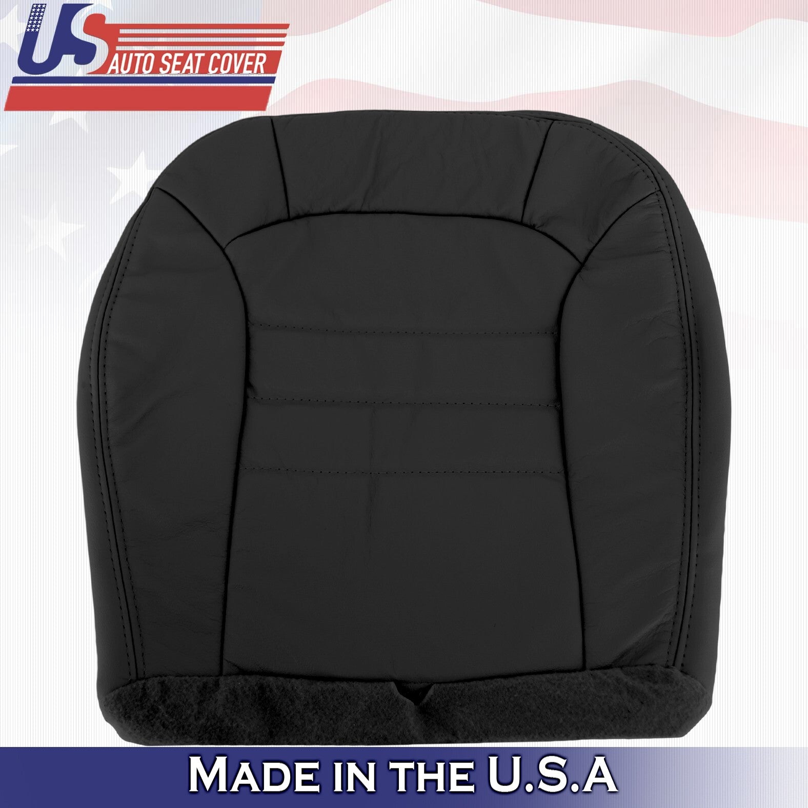 2002 2003 2004 Fits Jeep Liberty Passenger Bottom Leather Cover Dark Slate