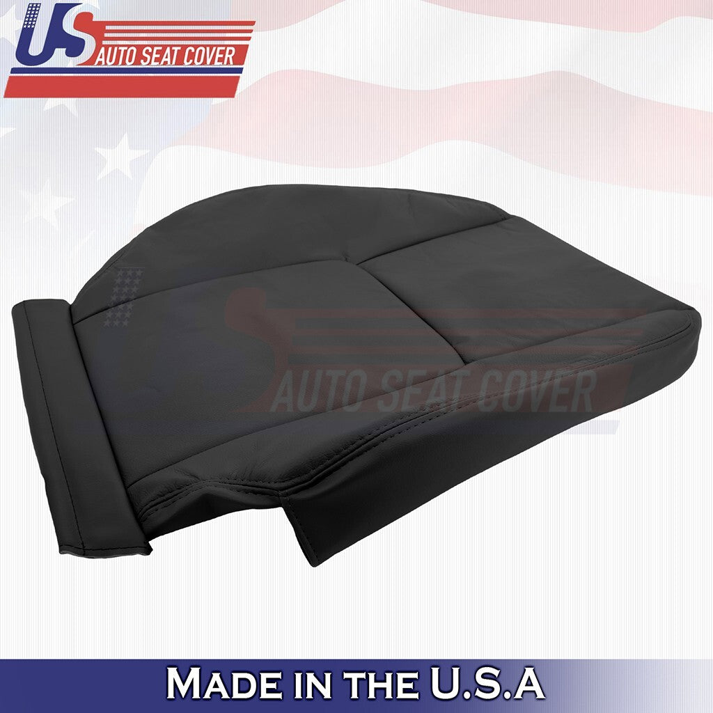 2002-2006 Fits Toyota Camry Driver &Passenger Tops Leather Seat Cover Black