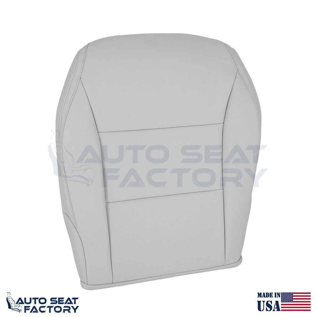 Replacement Fits 2014 2015 Mercedes Benz CLA Driver Bottom Gray Vinyl Seat Cover