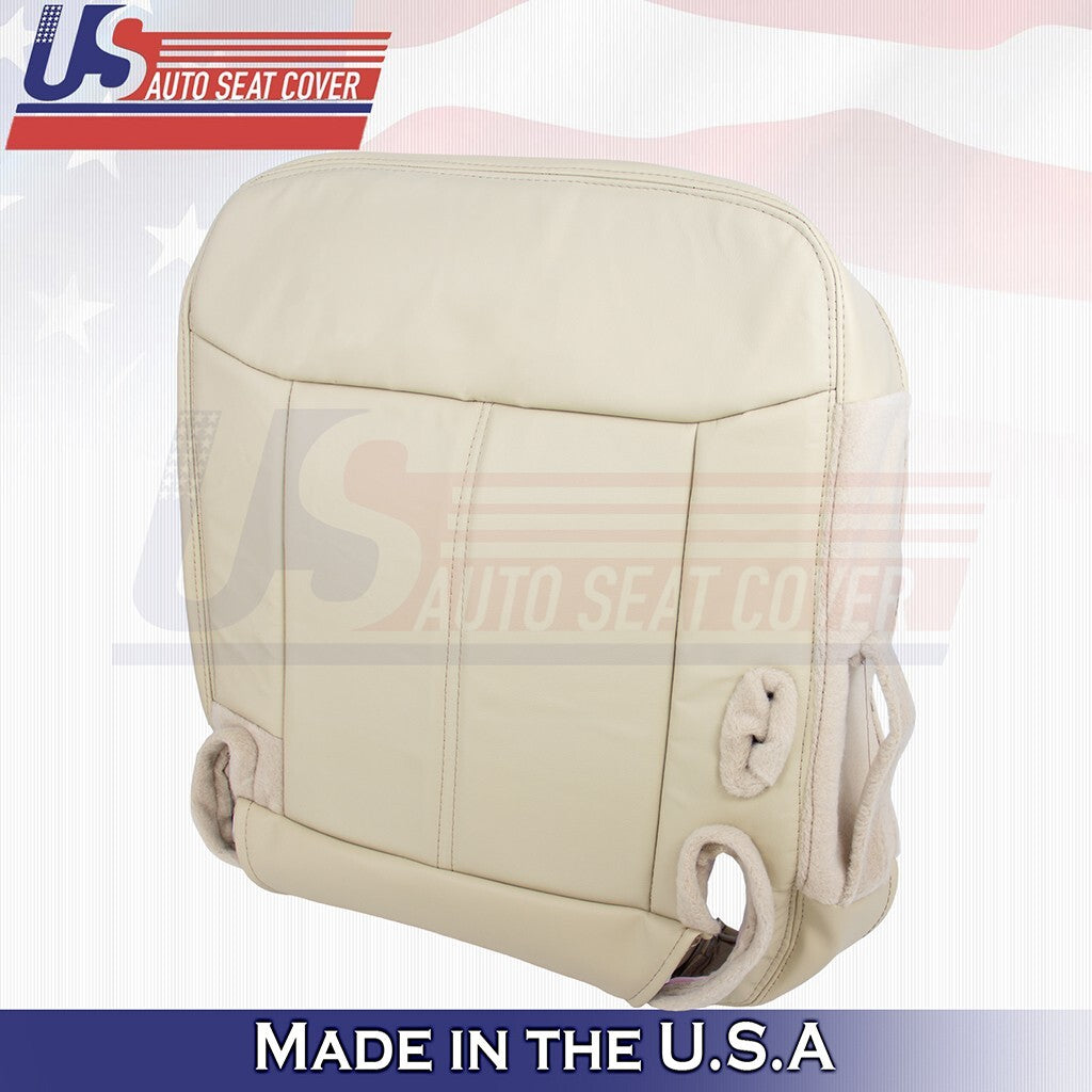 2003 2004 2005 2006 Fits Lincoln Town Car Driver Top Bottom Leather Cover Tan