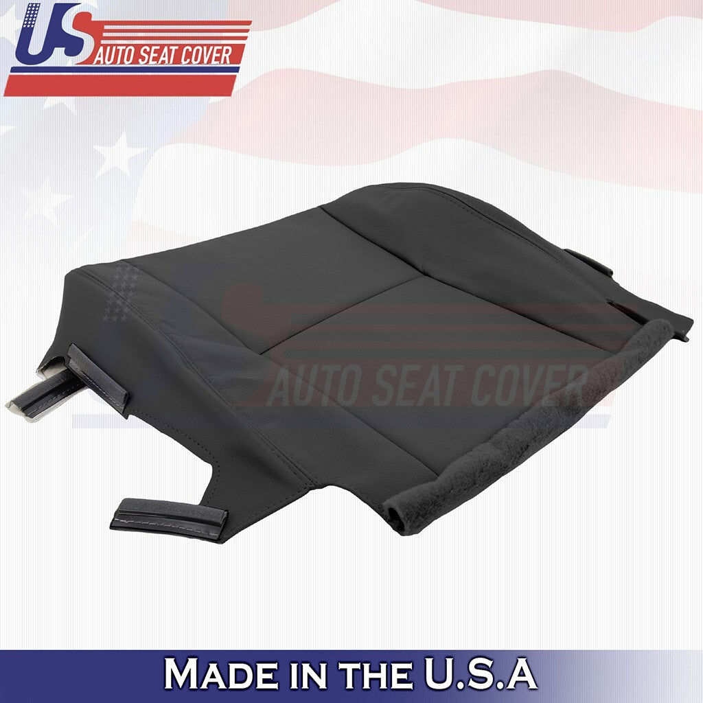 2002-2006 Fits Toyota Camry Driver Side Bottom Leather Seat Cover Black