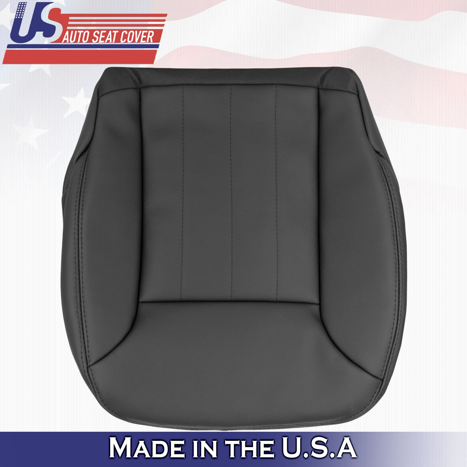 2006 to 2008 For Mercedes Benz ML350 Driver Passenger Bottom Leather Covers BLK