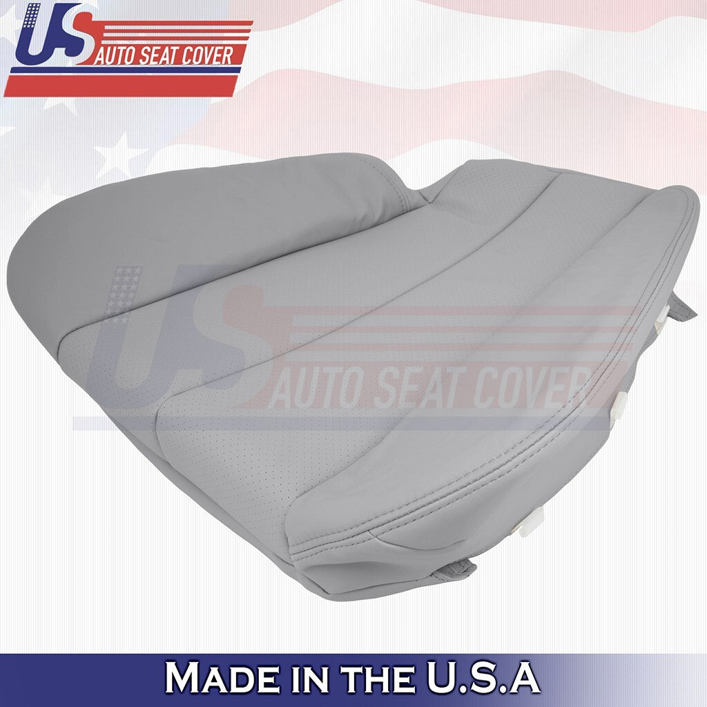 1990-1995 Fits Mercedes Benz SL320 Passenger Bottom &Top Leather Seat Cover Gray