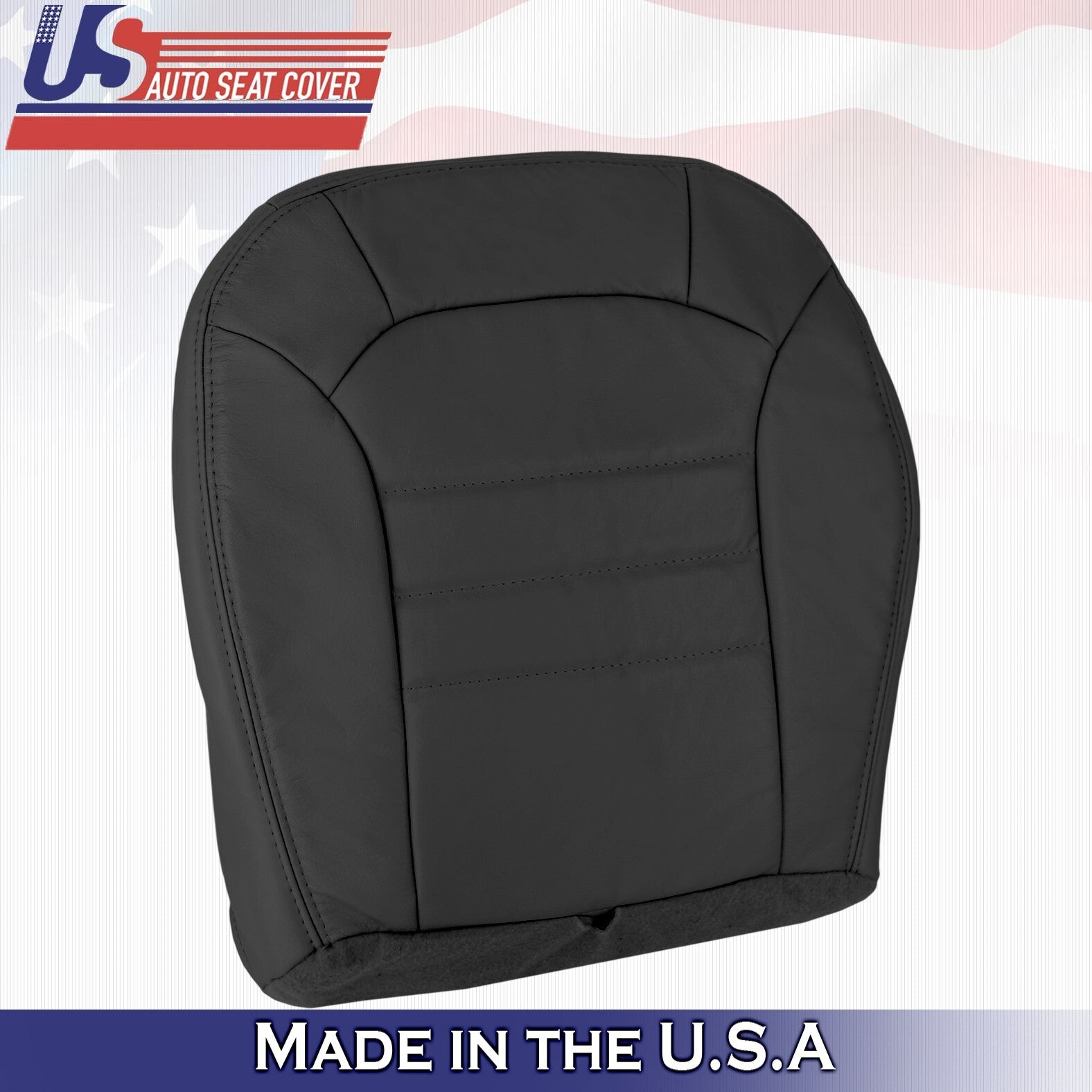 2002 2003 2004 Fits Jeep Liberty Driver Bottom Leather Seat Cover Dark Gray