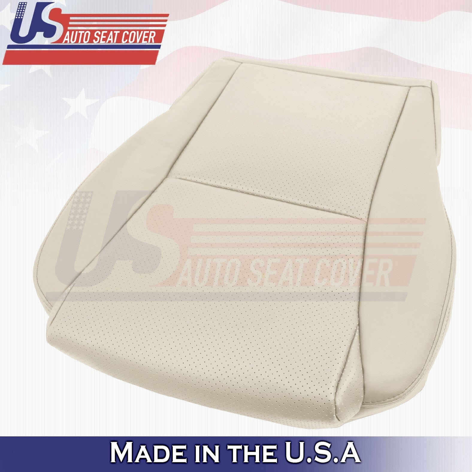 2004 2005 2006 2007 2008 For Toyota Solara Driver Bottom &Top Leather Covers Tan
