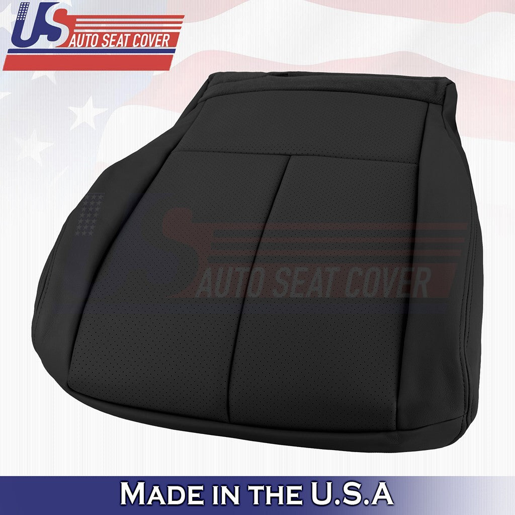 2015 to 2023 Fits Nissan Murano Driver Side Bottom Leather Seat Cover Black
