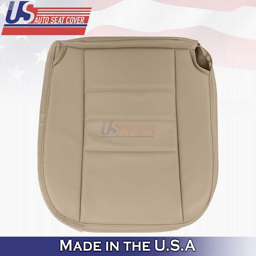 1997 - 2006 FOR Jeep Wrangler Driver & Passenger Bottoms Leather Seat Cover Tan