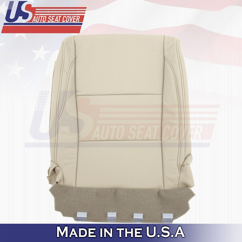 2014 2015 2016 2017 Fits Toyota Highlander Passenger Bottom Leather Cover Tan