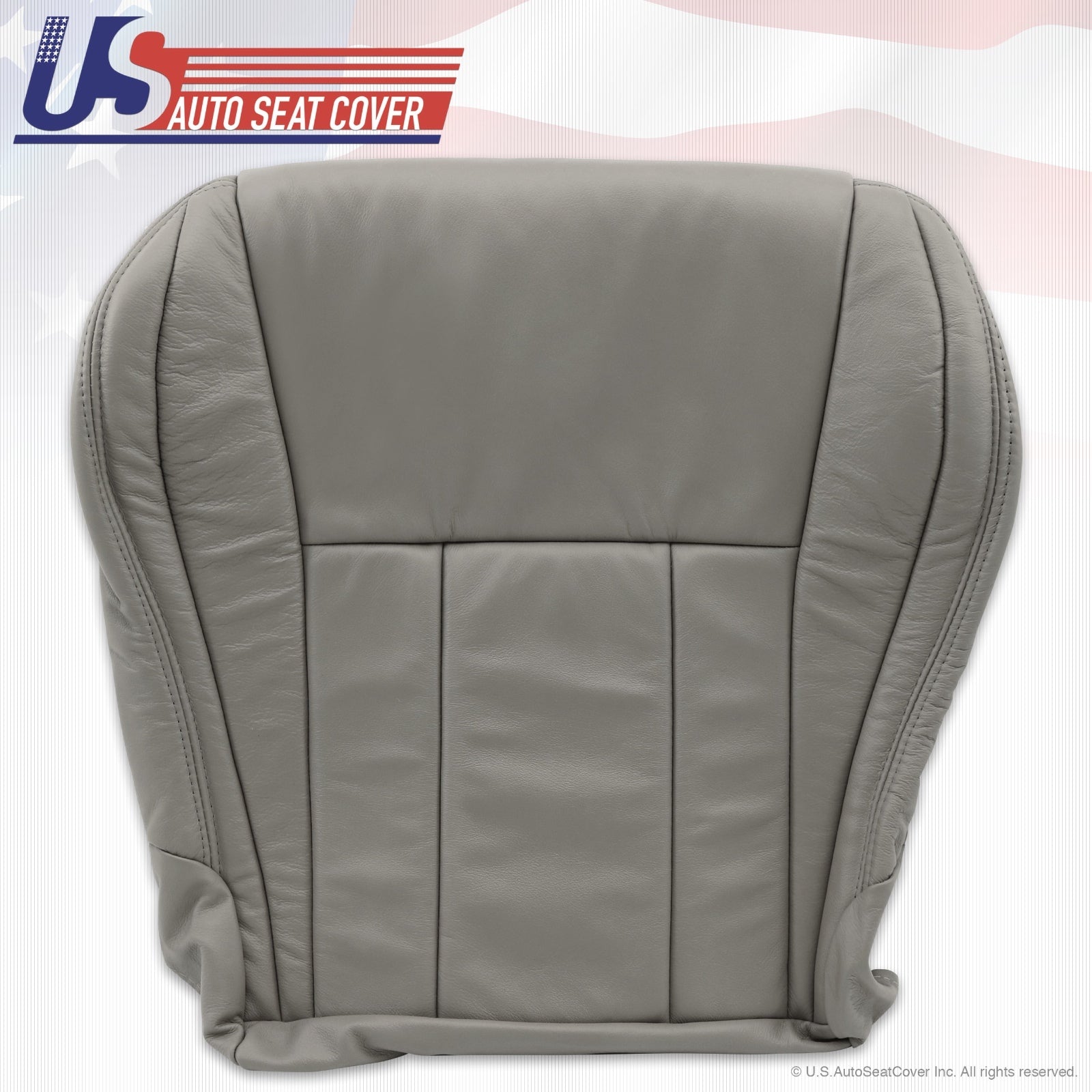 For 1996 -002 Toyota 4Runner passenger Bottom Synthetic Leather Seat Cover Gray