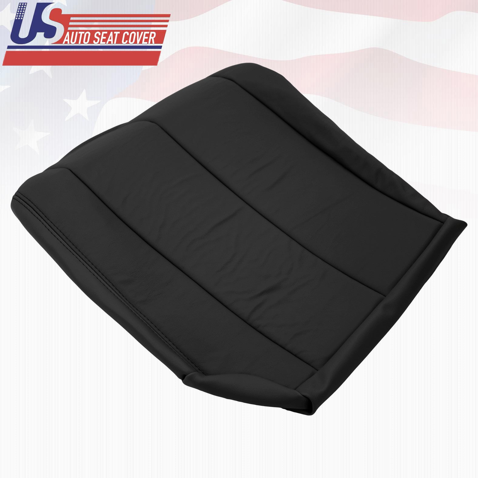 2003 to 2007 For Nissan Murano S Driver & Passenger Bottoms Leather Cover Black