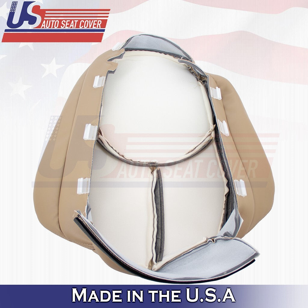 1996 to 2002 For Mercedes Benz SL500 Passenger Top &Bottom Leather Cover Tan