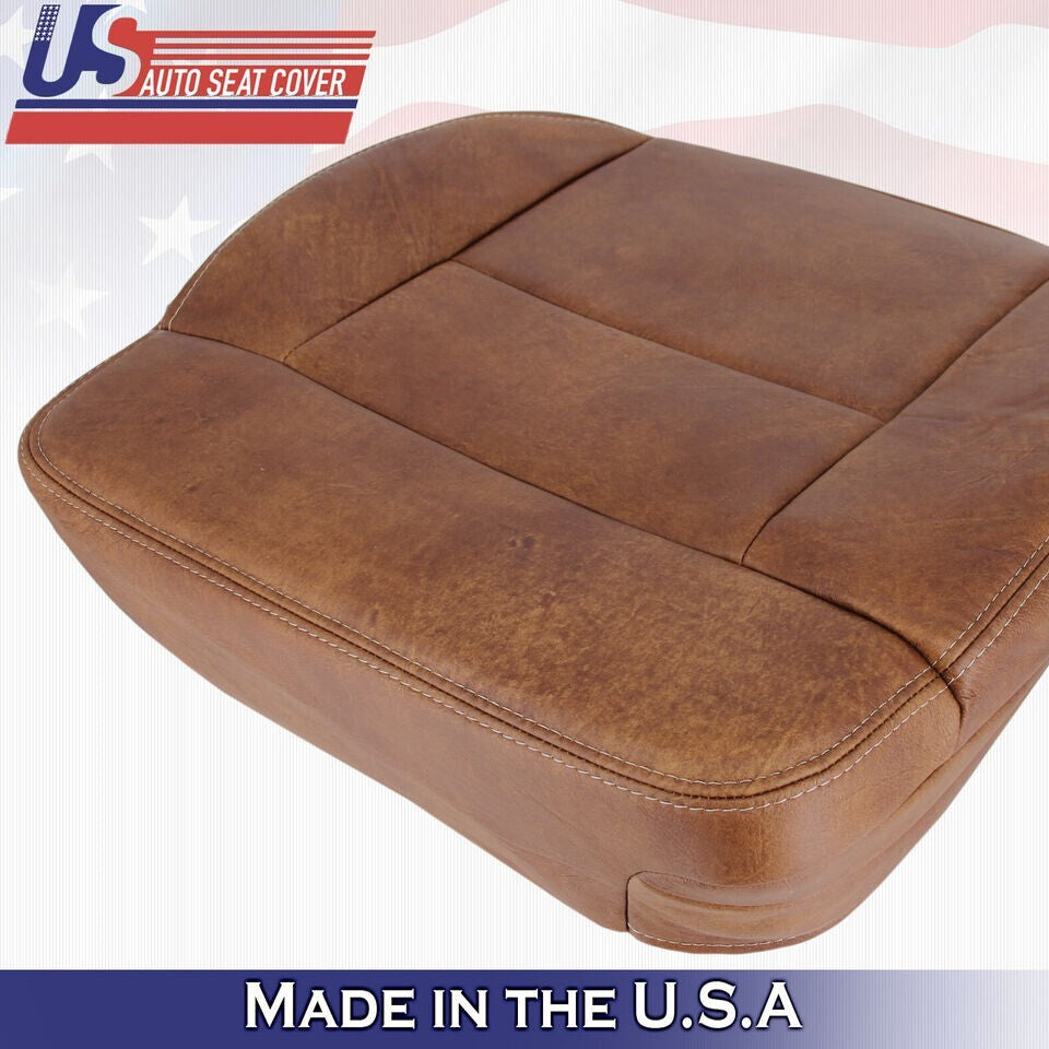 2004 to 2008 Fits Ford F150 King Ranch Driver Top & Bottom Leather Seat Covers