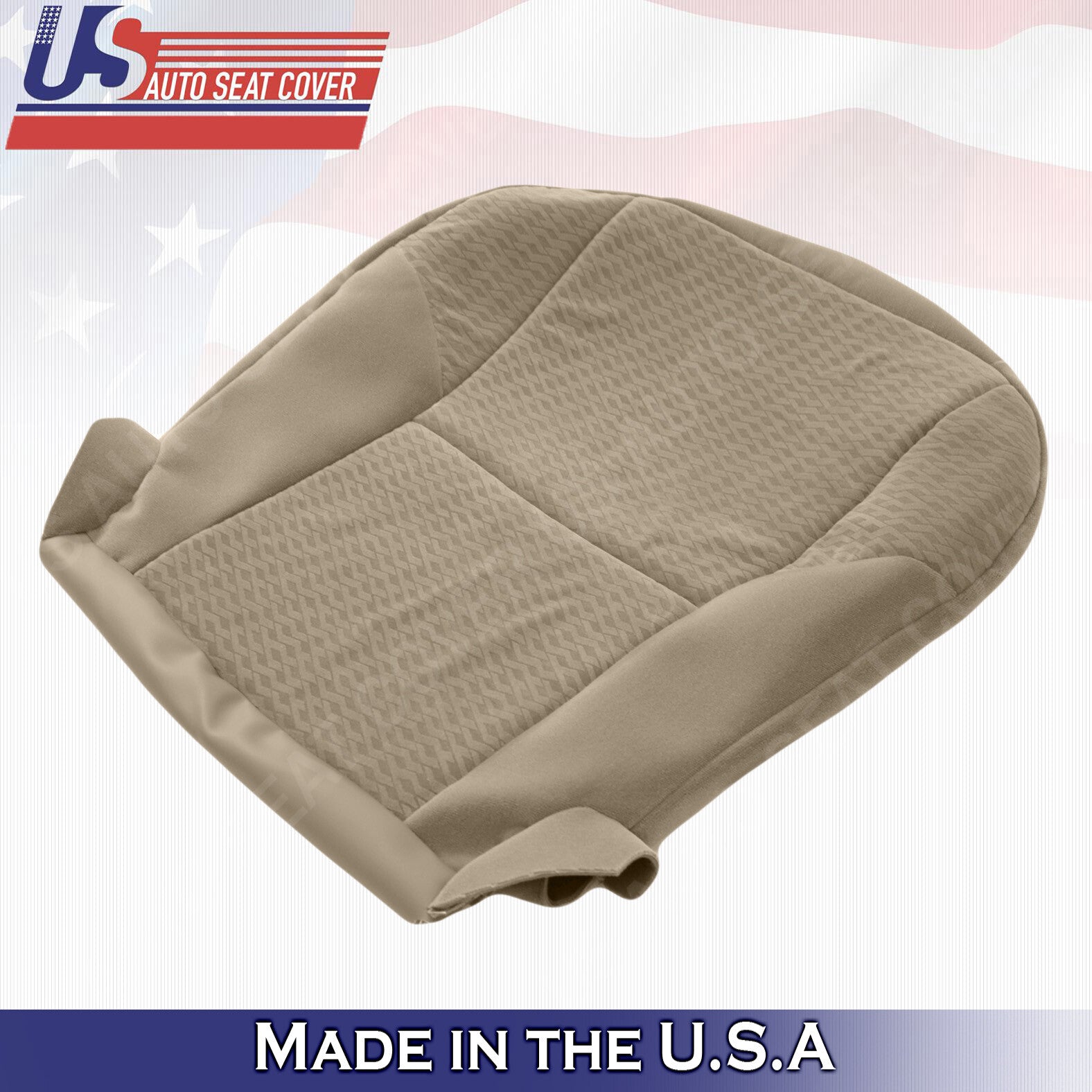 For Toyota Tacoma Driver Bottom Side Cloth Seat Cover Tan Fits 2009 to 2011