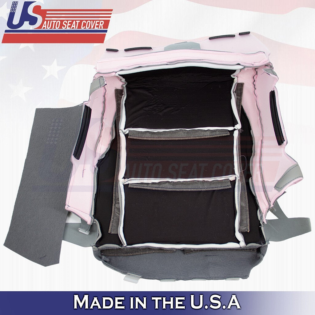 2014 to 2019 For Toyota Highlander Driver Bottom Leather w/Perf Cover Ash Gray