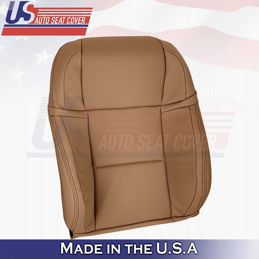 2013 to 2020 Fits Lexus GS350 F-Sport Driver Top Leather Seat Cover Brown