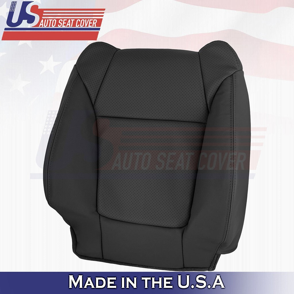 2001 to 2003 For Acura CL Type-S Driver &Passenger Tops Perf Leather Cover Black