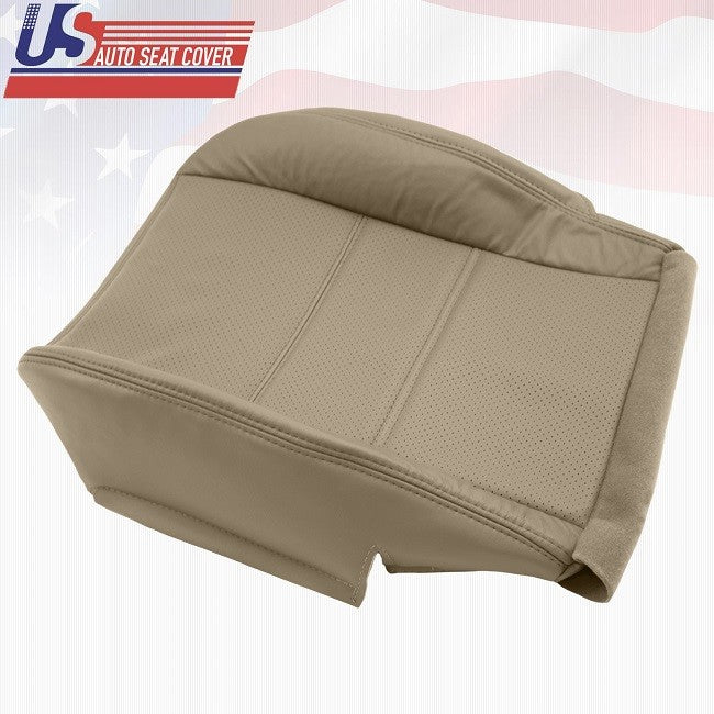 2001 2002 Driver & Passenger Bottom Leather Seat Cover For Nissan Pathfinder TAN