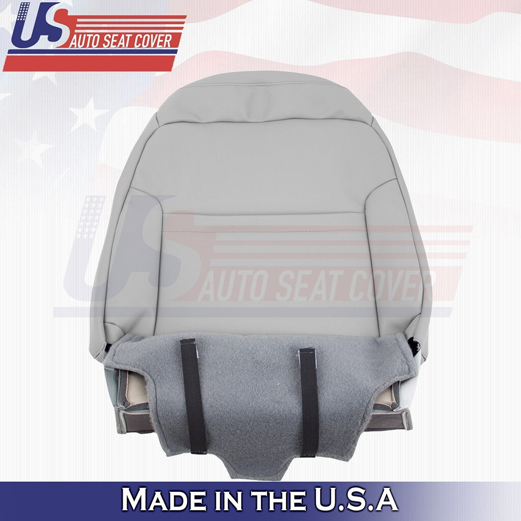 2014 to 2019 For Toyota Highlander Driver & Passenger Top Leather Cover Ash Gray
