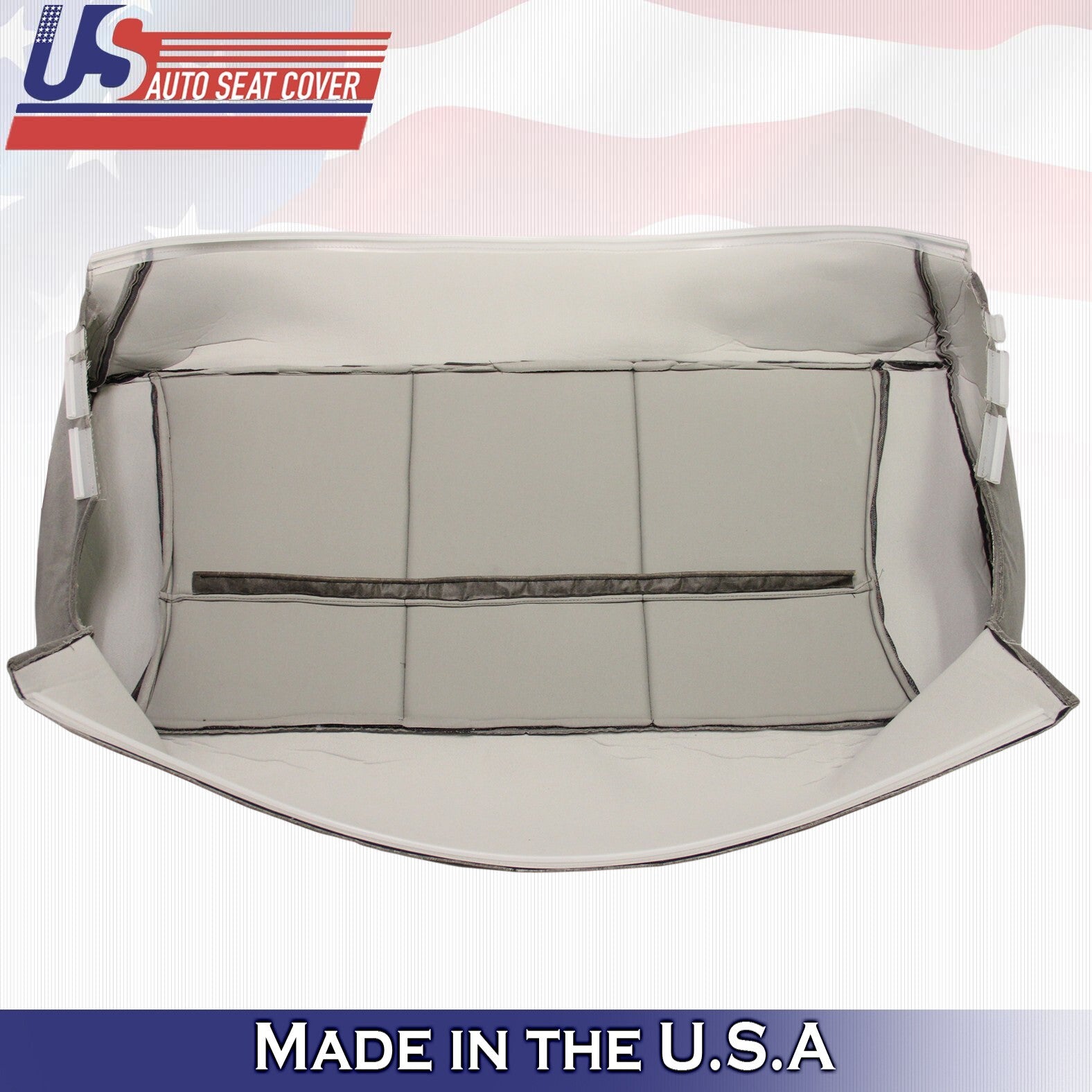 1992 to 1996 FITS Ford Bronco XLT Rear Bench Bottom Cloth Seat Cover Gray