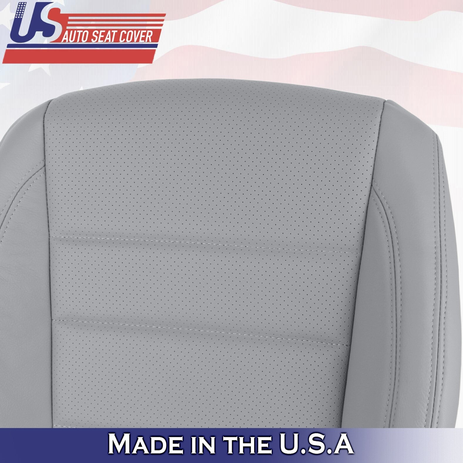 2012 to 2015 For Mercedes Benz C350 2Door Passenger Bottom Leather Cover Gray