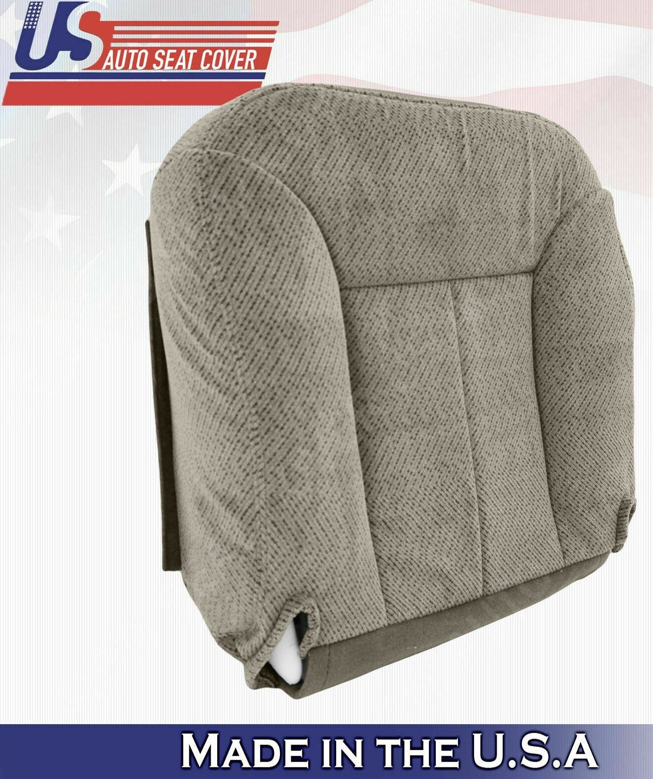 1995 to 1999 For Chevy Silverado Passenger side Bottom Cloth Seat Cover in Tan