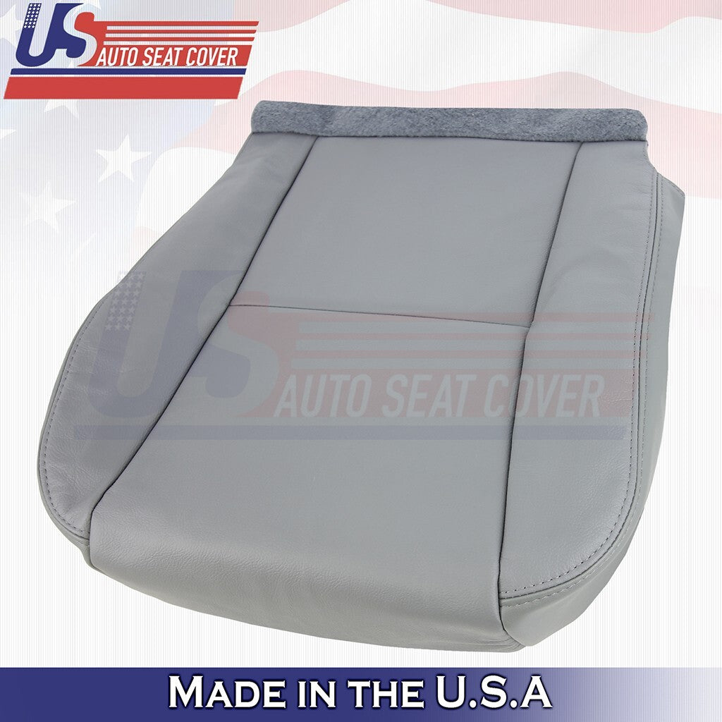 2002-2006 Fits Toyota Camry Driver Side Bottom Leather Seat Cover Gray