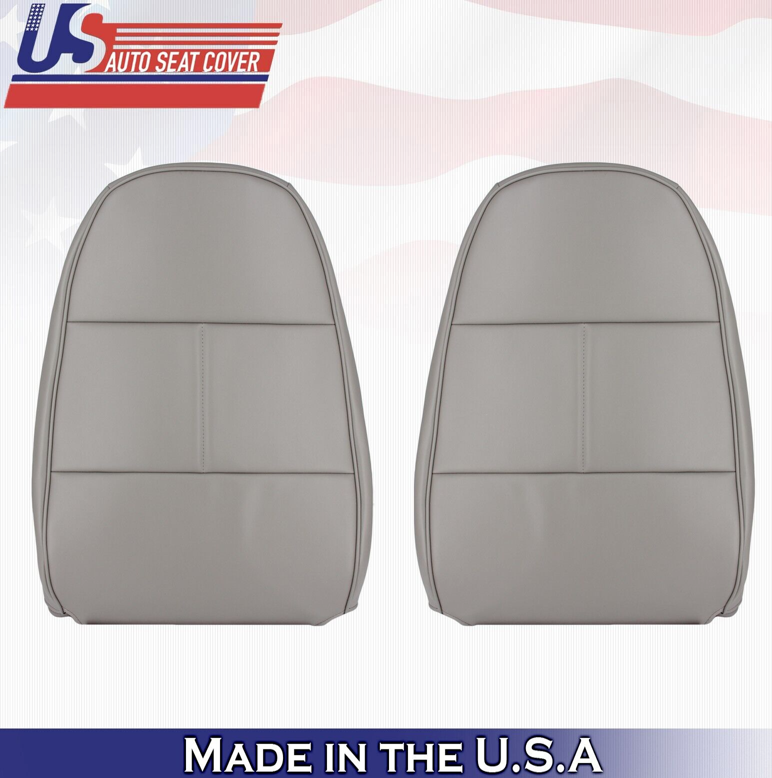 1992 to 1999 For Ford E450 Econoline van Driver Passenger Top Vinyl Covers Gray