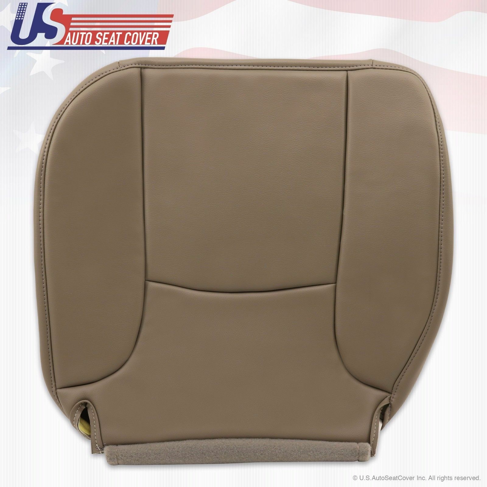 2003 For Dodge Ram Work Truck Driver Bottom Replacement Vinyl Seat Cover Tan