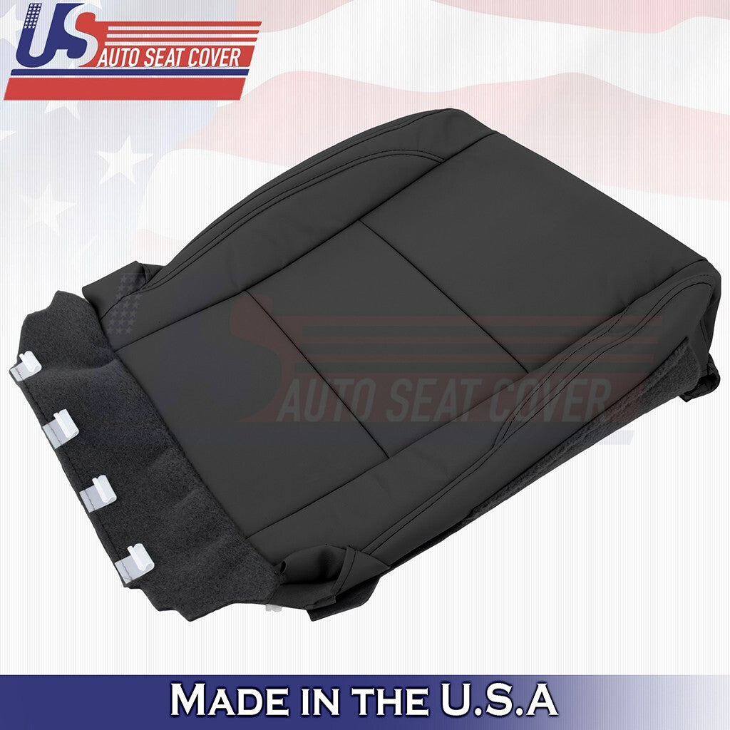 2014 to 2019 For Toyota Highlander Driver Passenger Bottoms Leather Covers Black