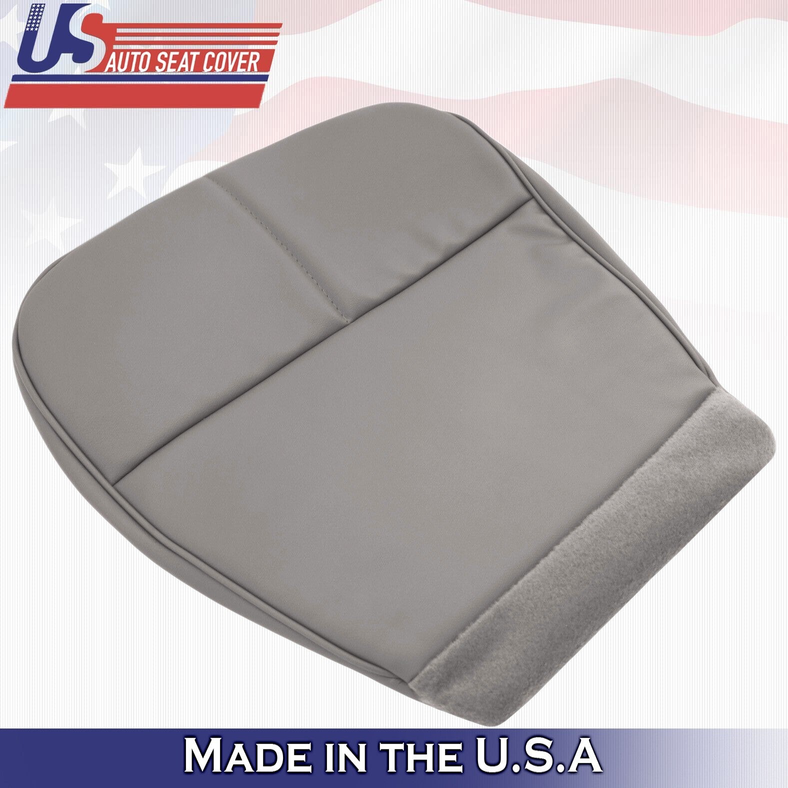 1992 to 1999 For Ford E150 E250 Econoline Passenger Top Bottom Vinyl Covers Gray