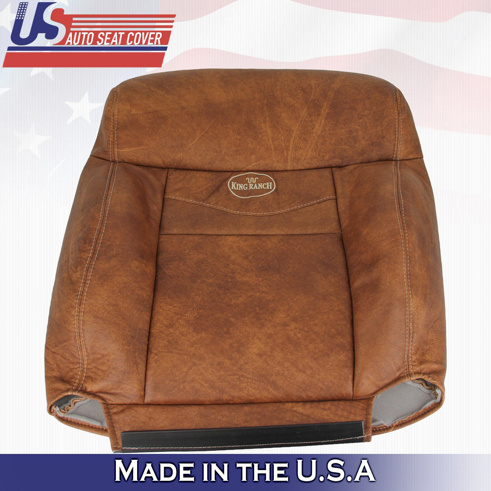 2004 2005 2006 Fits Ford F150 King Ranch Passenger Side Top Leather Seat Cover