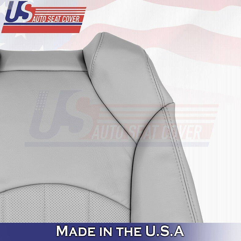 2008 2009 2010 2011 2012 For Buick Enclave Driver Top Leather Seat Cover Gray