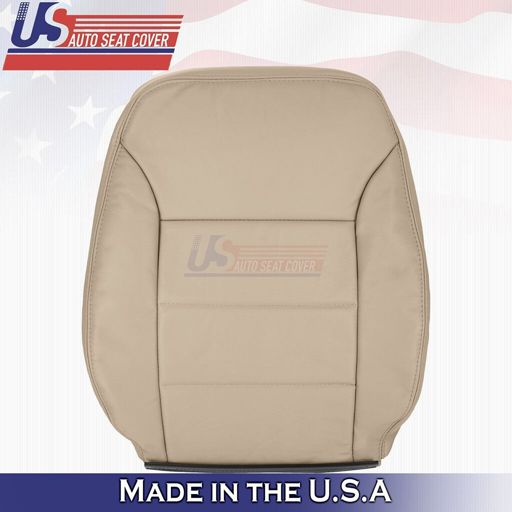 1999 to 2004 Fits Volkswagen Jetta Driver Top Leather Seat Cover Tan Beige