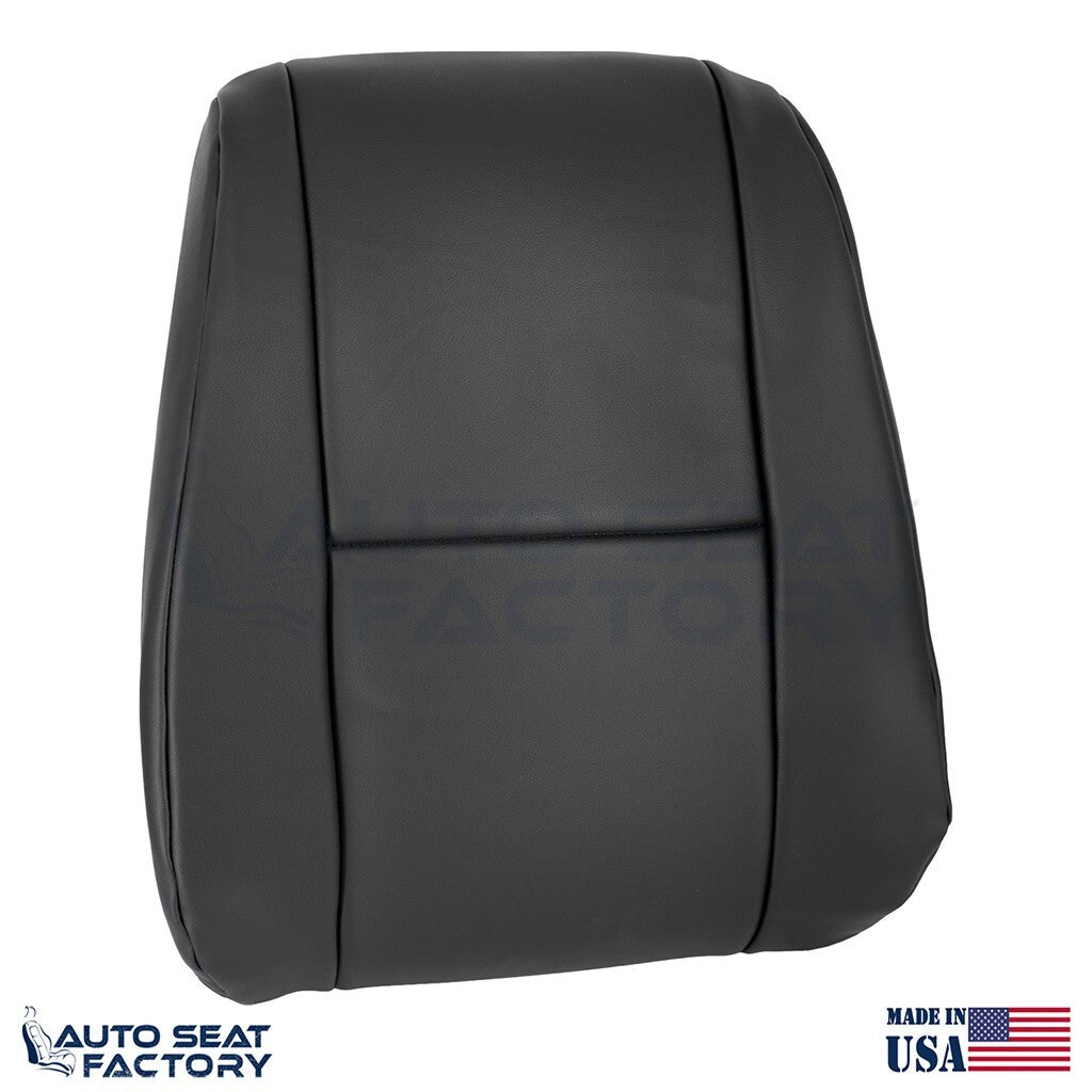2007 - 2019 Fits Mercedes Dodge Sprinter Van Drive Top Black Vinyl Seat Cover