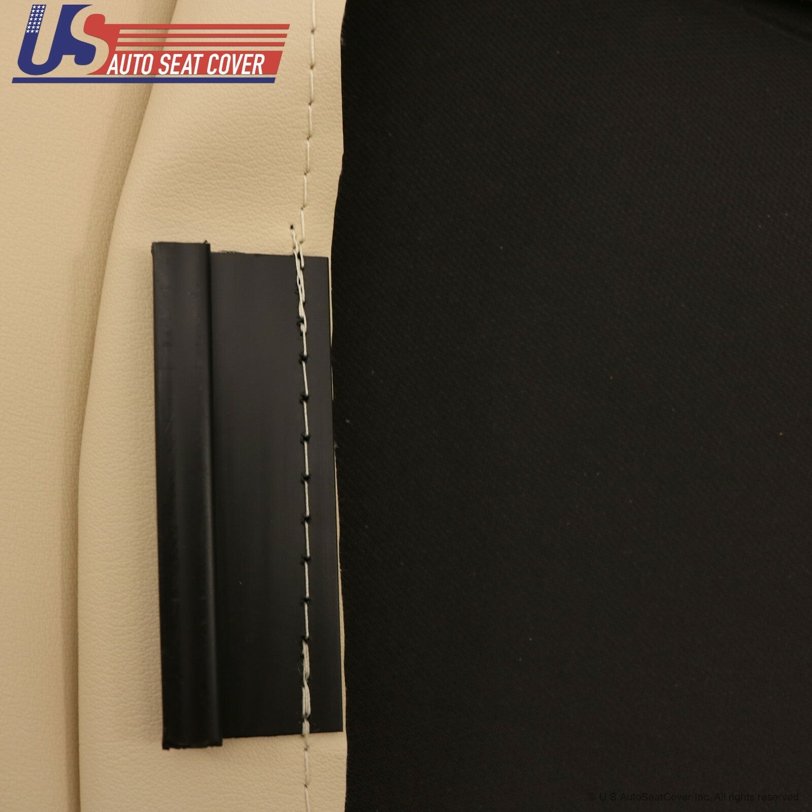2010 to 2015 Fits Lexus RX350 RX450H Passenger Top Leather Seat Cover Tan
