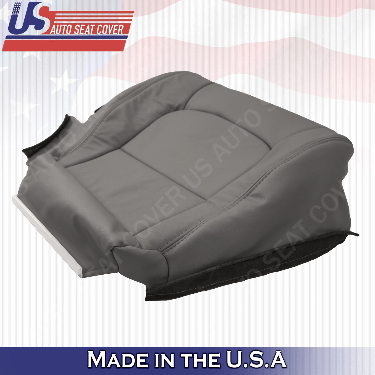 Fits Lexus 1998 to 2007 LX470 Safari Roof Rack Driver Bottom Leather Cover Gray