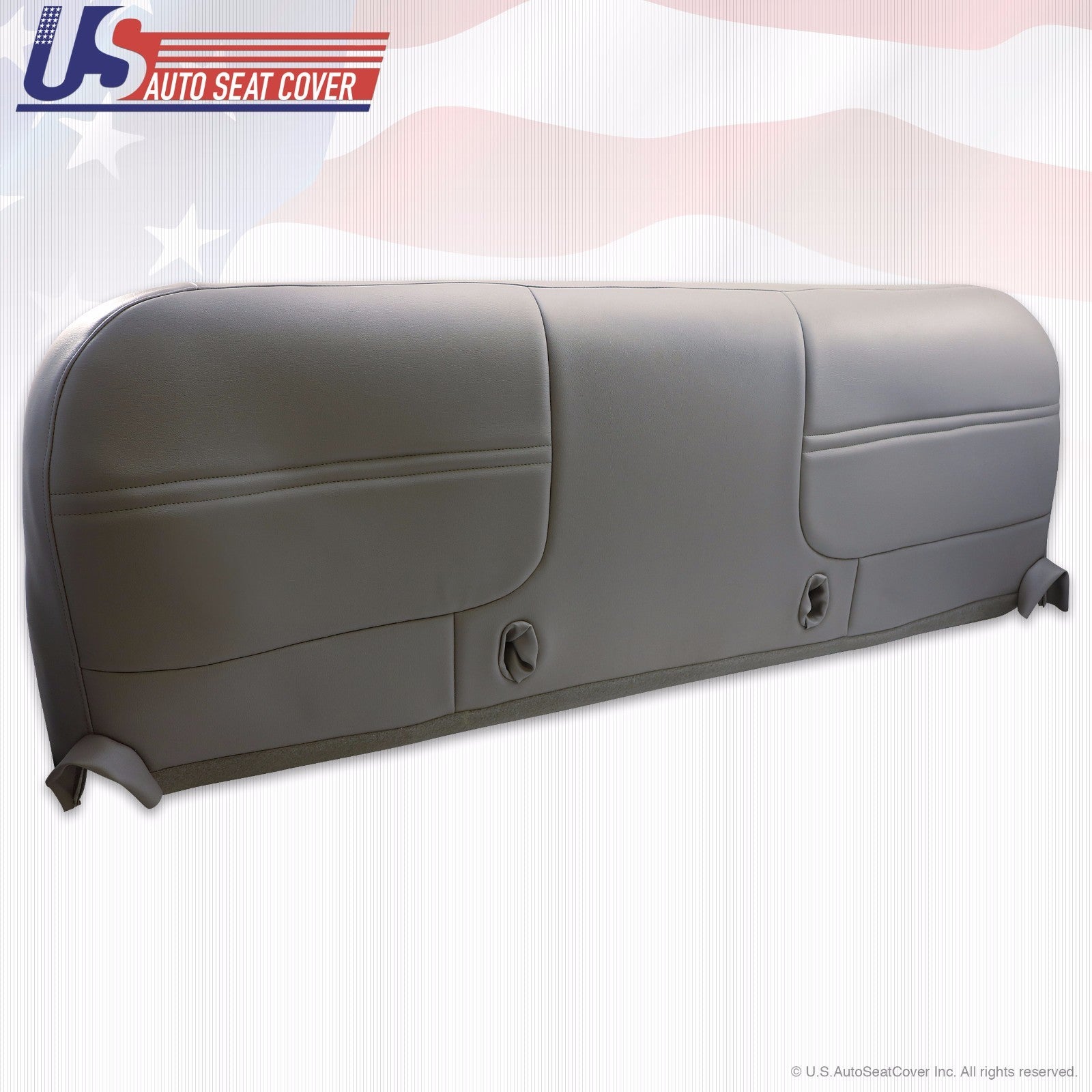 1999 2000 2001 2002 Fits Ford F250 XL WT Bench Bottom Vinyl Seat Cover Gray