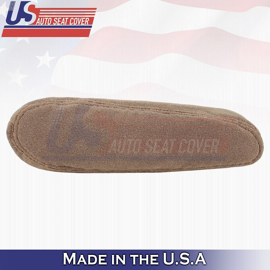 1999 to 2002 For Chevy Silverado Driver Headrest/Armrest/Top Cloth Cover Dk Tan